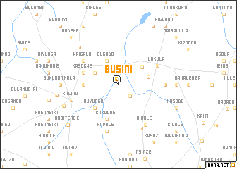 map of Busini