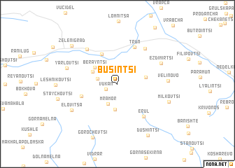 map of Busintsi