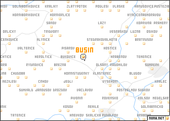 map of Busin