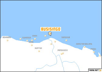 map of Busisingo