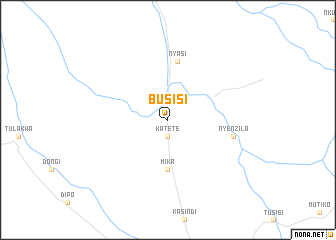 map of Busisi