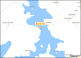 map of Busisi