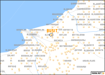 map of Būsīţ
