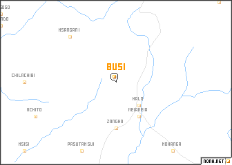 map of Busi