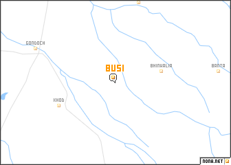 map of Busi