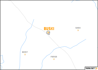 map of Buski