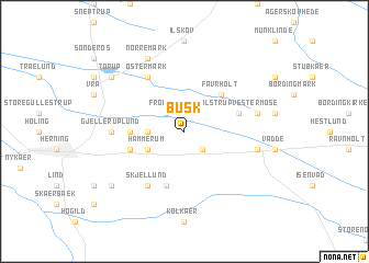 map of Busk