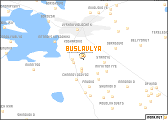 map of Buslavlya