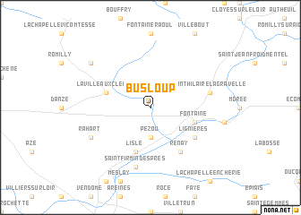 map of Busloup