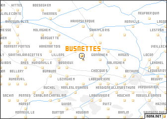 map of Busnettes