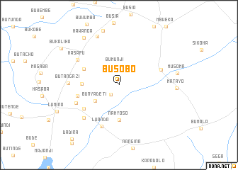 map of Busobo