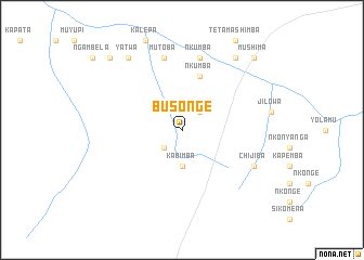 map of Busonge