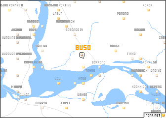 map of Buso