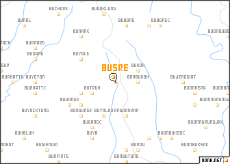 map of Bu Sré