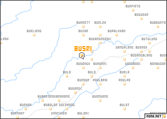 map of Bu Sri