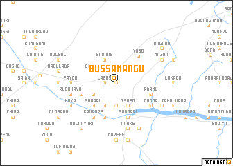 map of Bussa Mangu