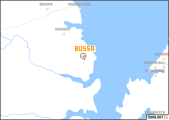 map of Bussa