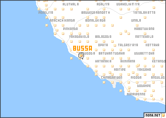 map of Bussa