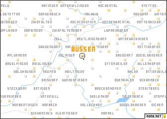 map of Bussen