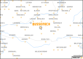 map of Büsserach