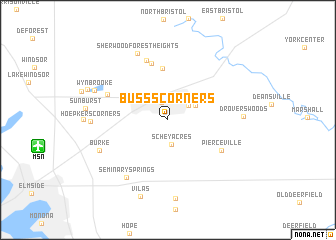 map of Buss\