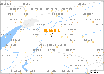 map of Busswil