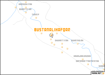 map of Bustān ‘Alī Ḩafqār