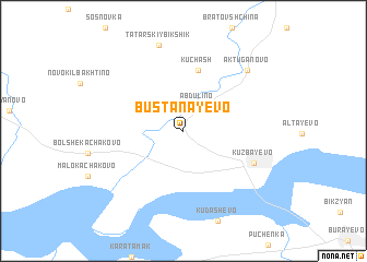 map of Bustanayevo