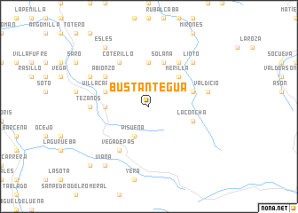 map of Bustantegua