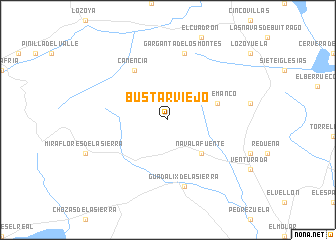 map of Bustarviejo