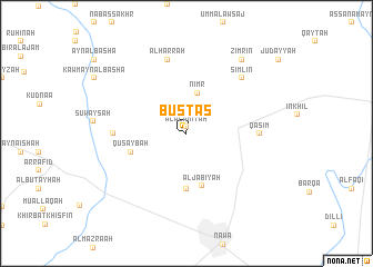 map of Bustās