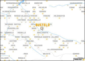 map of Bustelo