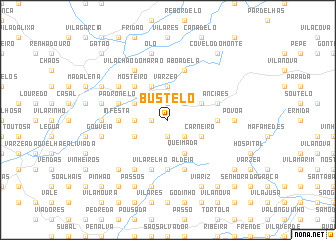 map of Bustelo