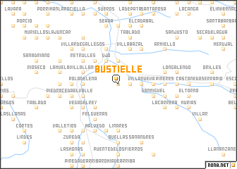 map of Bustiellé