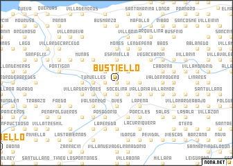 map of Bustiello