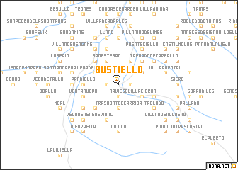 map of Bustiello