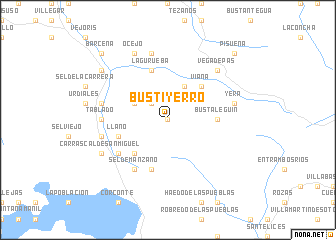 map of Bustiyerro