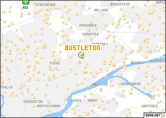 map of Bustleton