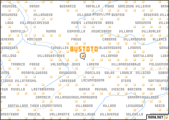 map of Bustoto