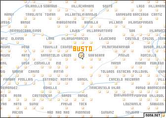 map of Busto