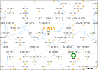 map of Busto