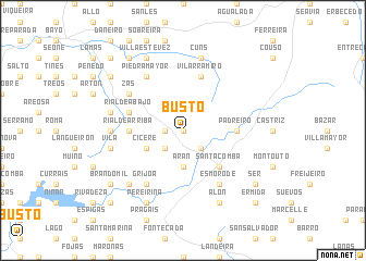 map of Busto