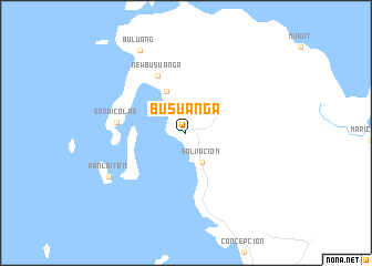 map of Busuanga