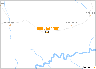 map of Busu-Djanoa