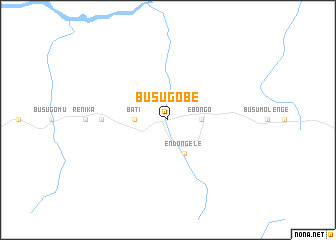 map of Busu-Gobe