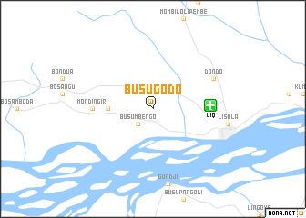 map of Busu-Godo