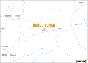 map of Busu-Libundu