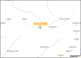 map of Busumba