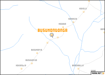 map of Busu-Mondonga