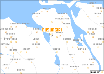 map of Busungiri